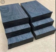 piece 1 handle Ebony Wood Black wood in East ebony DIY Handmade material