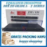 DBX 215 GRADE CROSSOVER EQUALIZER a++ 2-SERIES