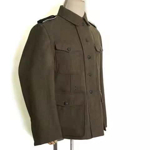 EMD M42 Jacket Combat uniform Wool Germany WW2 Brown 5 buttons