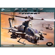 Kitty Hawk 1/48 AH-1Z Viper Super Cobra USMC Attack Helicopter Kit No. KH80125