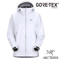 RV城市【ARCTERYX 始祖鳥】女款 防風防水透氣連帽外套 Beta Gore-Tex風雨衣 適登山健行_30791