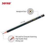 Pensil 2B Joyko Pencil Atk Sekolah Dan Kantor