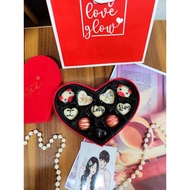 Wholesale 10 boxes of chocolate hearts 9-10 pieces