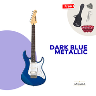 Yamaha Pacifica 012 กีตาร์ไฟฟ้า ส่งฟรี ฟรี กระเป๋า ปิ๊ก ที่เก็บปิีก สายแจ็ค คันโยก 6เหลี่ยม ประกัน 1