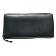 Paul Smith SMITH'S Long Wallet leather black Direct from Japan Secondhand