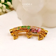 GDORA Charm Hardgold Bamboo Bead 916