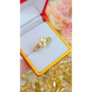 4-Leaf Clover Ring Machine Touchless Copper Color 750 Western Accessories