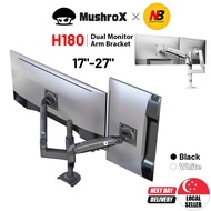 [SG] NORTH BAYOU H180 Monitor Stand/Dual Robotic Arm Computer Stand/17-27Inch/PC Laptop Stand