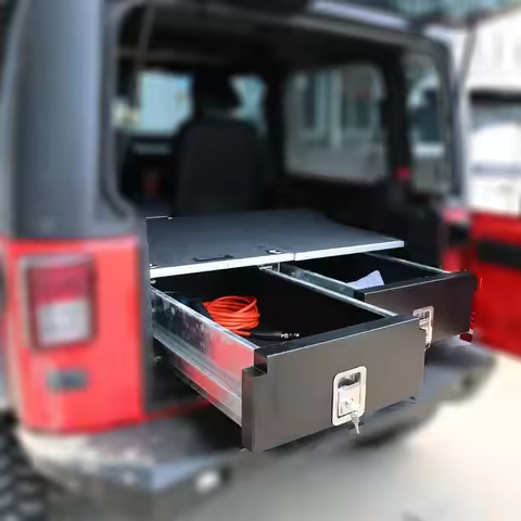 Box for Land Cruiser 80 100 150 200 300/Nissan Patrol Y61 Y62 GU/GQ TM1000 Offroad 4x4 Car Trunk Acc