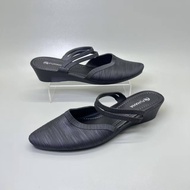 Divine Shoes [Size 36-40] Fuhaha 718 Sepatu Wanita Casual Sandal Selop Jelly Wedges Wanita Sepatu Je