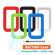 IGPSPORT BSC100S Case Bicycle Computer Protection Cover Silicone Color Case Protector For BSC100S Free Tempered Film Rope
