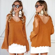 Sweater Woman - Long-Sleeve Knitted Sweater | Autumn Winter 2024