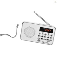 L-938 Mini FM Radio Digital Portable 3W Stereo Speaker MP3 Audio Player High Fidelity Sound Quality 