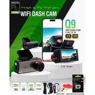 Original Radical audio WiFi Dashcam front 4k resolution and Rear 1k resolution