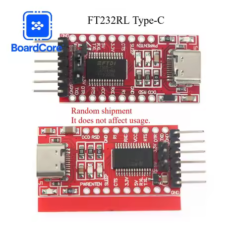 FT232RL USB To TTL Serial Port Module 3.3V 5V FT232 TYPE-C Mini FT232RL Module USB TO TTL 232 for Ar