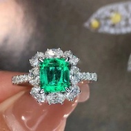台北奧斯珠寶 哥倫比亞祖母綠戒指1.11克拉
