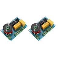 2X 200W 3 Way High Speaker Frequency Divider Audio Splitter Filter Circuit Board for Home Theater DI