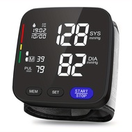 【Original 】1pc Household Wrist Blood Pressure Monitor Portable Wireless Wrist-mounted Digital Blood 