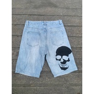 Skull bones Jorts / Shorts y2k