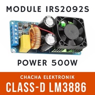 POWER CLASS D MONO SUPER LM3886 KIT AMPLIFIER IRS2092S 500W