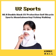 [U2 Sports] ML11 Double Mask UV Protection Golf Bicycle Sports Mountaineering Fishing Walking