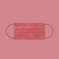 平面醫療口罩 滿版&配色寬耳帶(成人50片/盒) 滿版玫瑰 台灣製