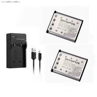 (COD) Olympus FE320 FE330 FE340 FE-350 FE360กล้อง LI-42B เครื่องชาร์จแบตเตอรี่