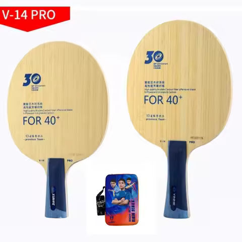 YINHE V14PRO Blue Aromatic Carbon 30th Anniversary Commemorative Shooting Professional Table Tennis 