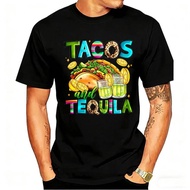 Tacos and Tequila Shirt Mexican Fiesta Party Nacho Lover Happy Cinco De Mayo 5th of May Tee Festival