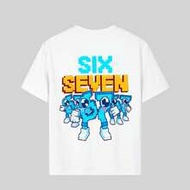 เสื้อยืดกราฟิก "Italian Brain Joke Digit 67" สำหรับเด็กผู้ชาย, ผ้าเนื้อนุ่มใส่สบาย, เสื้อแฟชั่นฤดูร้