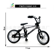 Hot-selling Toy Finger Cycling Bike Finger Wheel Bike Mini Alloy Bike Model Retro Double-Rod Bike MA