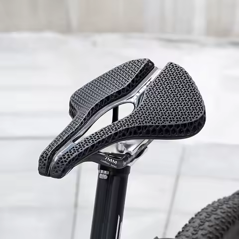 GUB Bicycle 3D Printed Saddle Hollow Out Road Bike MTB Seat High Rebound Honeycomb Cushion Shock Abs