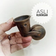 Trolley Wheels / solid Brass Table Chair Wheels / Brass Trolley