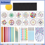 42x Mandala Rock Dotting Set Mandala Rock Painting Kit Mandala Dotting Tools Set