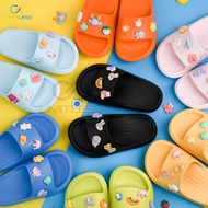 Unisex Slip On jelly Jibbitz 3D Children's Sandals - Size 24-35