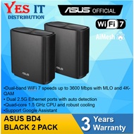 ASUS ZENWIFI BD4-BLACK 2 PACK Dual-band WiFi 7 (802.11be) AiMesh Extendable Router