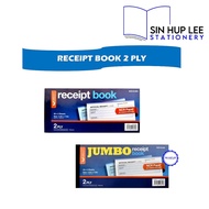 Unicorn Stationery NCR Receipt Book 2 Ply  B809 / B812 (30 x 2 Sheets / 50 x 2 Sheets) (3.5” x 7.5”)