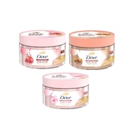 DOVE Body Scrub Sakura 280g Body Scrub Sugar & Coconut 280g  Body Scrub Pomegranate 280g