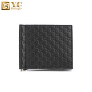 Gucci Micro Guccissima Small Wallet for Men in Black - 544478-BMJ1N-1000