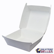 Tollo  Plain Burger Box Use Paper - ISA C [ 230gsm ] - 20 Pcs