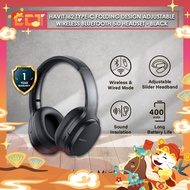 Havit I62 Type-C Folding Design Adjustable Wireless Bluetooth 5.0 Headset - Black / Blue / Gold / Wh
