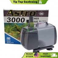 ASTRO 3000 SUBMERSIBLE PUMP / LIQUID FILTER AS-3000 HOME DECORATION AQUARIUM