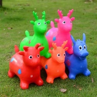 Musical bouncy horses, large bouncy horses, inflatable horses, children's outdoor toys