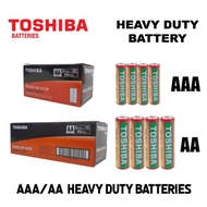Toshiba Heavy Duty 1.5V Battery AA & AAA (1Box - 40pcs)