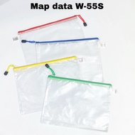 MJ Map Data Envelope MICROTOP W-55T-B5 Data Map/ Document Folder File Folder/File Holder