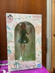 五等分的花嫁 中野四葉 一番賞 D 五つ子セレブレーション～