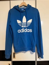 Adidas original hoodie 藍色帽T