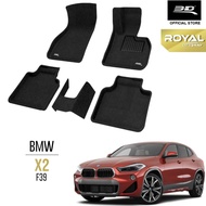3D ROYAL Car Mat BMW X2 F39 (2018 - Present)