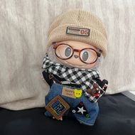 Labubu Chief Clothes 17cm Macaron Style Doll Outfit Vinyl Sugar Cotton Doll Clothing Girls Style One