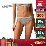 CALVIN KLEIN กางเกงชั้นในผู้หญิง Heritage Cotton ทรง Bikini Briefs รุ่น QF8598AD P7A-สีเทาอ่อน